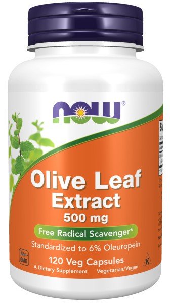 Now Foods Olive Leaf Extract 500mg 120 VegCap