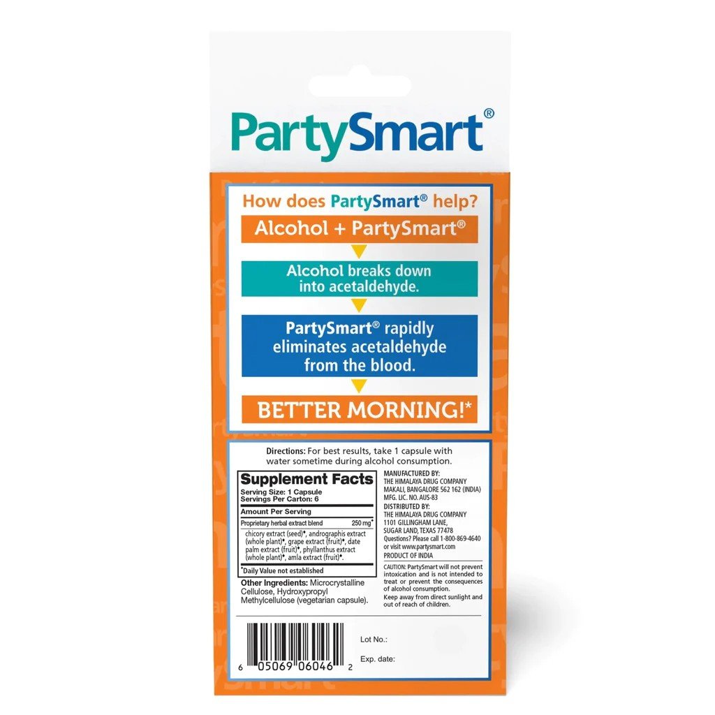 Himalaya Herbals PartySmart 6 Pack Box