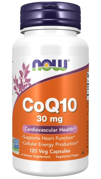 Now Foods CoQ10 30mg 120 Capsule