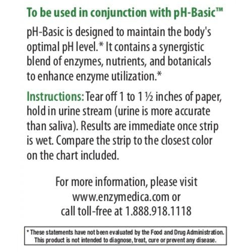 Enzymedica pH-Strips 120 Strips