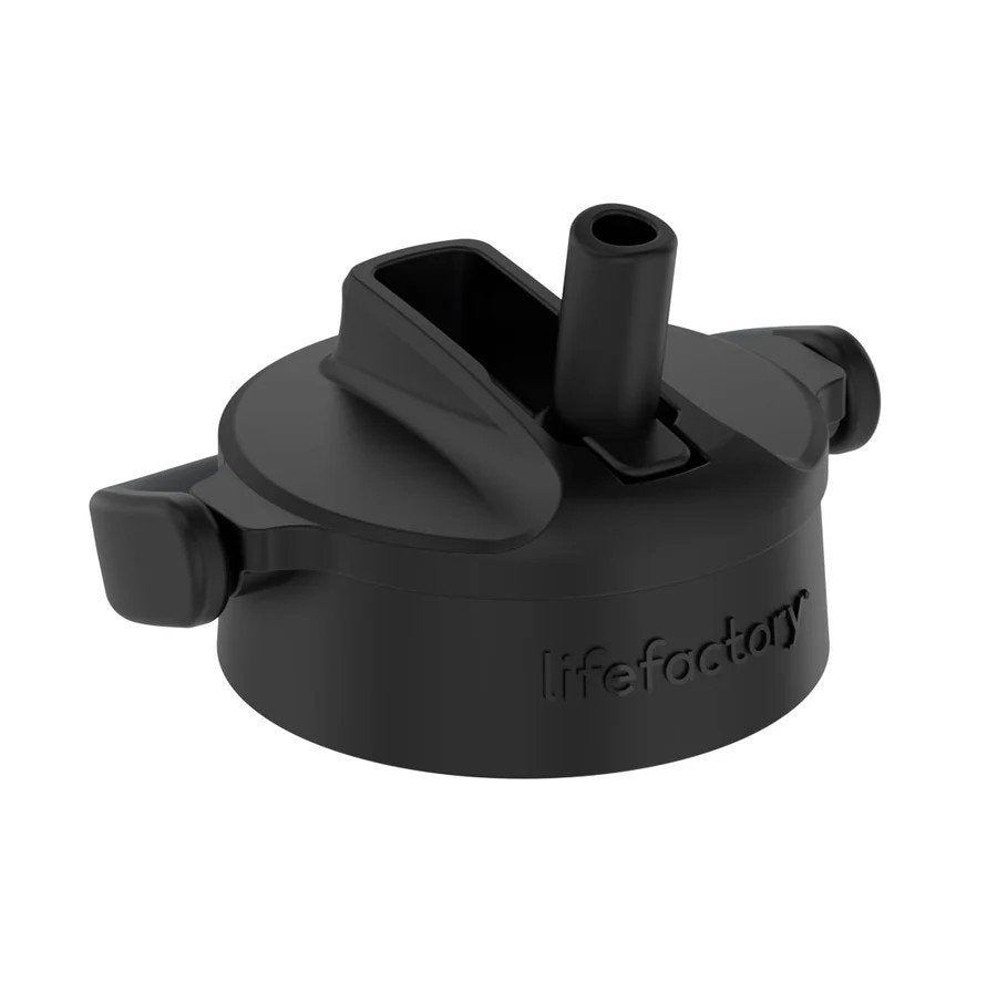 Lifefactory Pivot Straw Cap for 12,16 and 22 oz Bottles Onyx 1 Cap