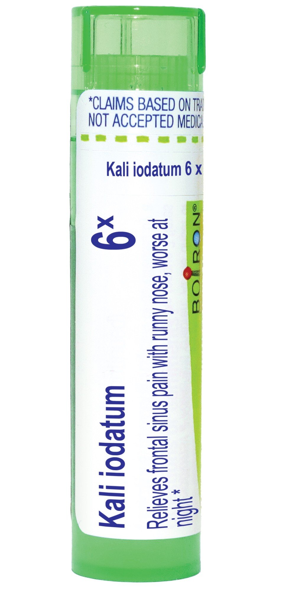 Boiron Kali Iodatum 6X Homeopathic Single Medicine For Cough, Cold & Flu 80 Pellet