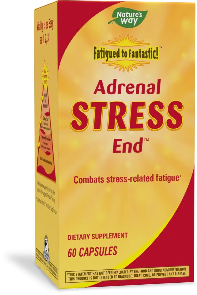 Nature's Way Fatigued to Fantastic! Adrenal Stress-End 60 Capsule