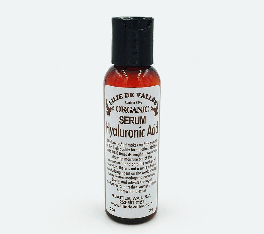 Lilie De Vallee Hyaluronic Acid Serum Organic 2 oz Liquid