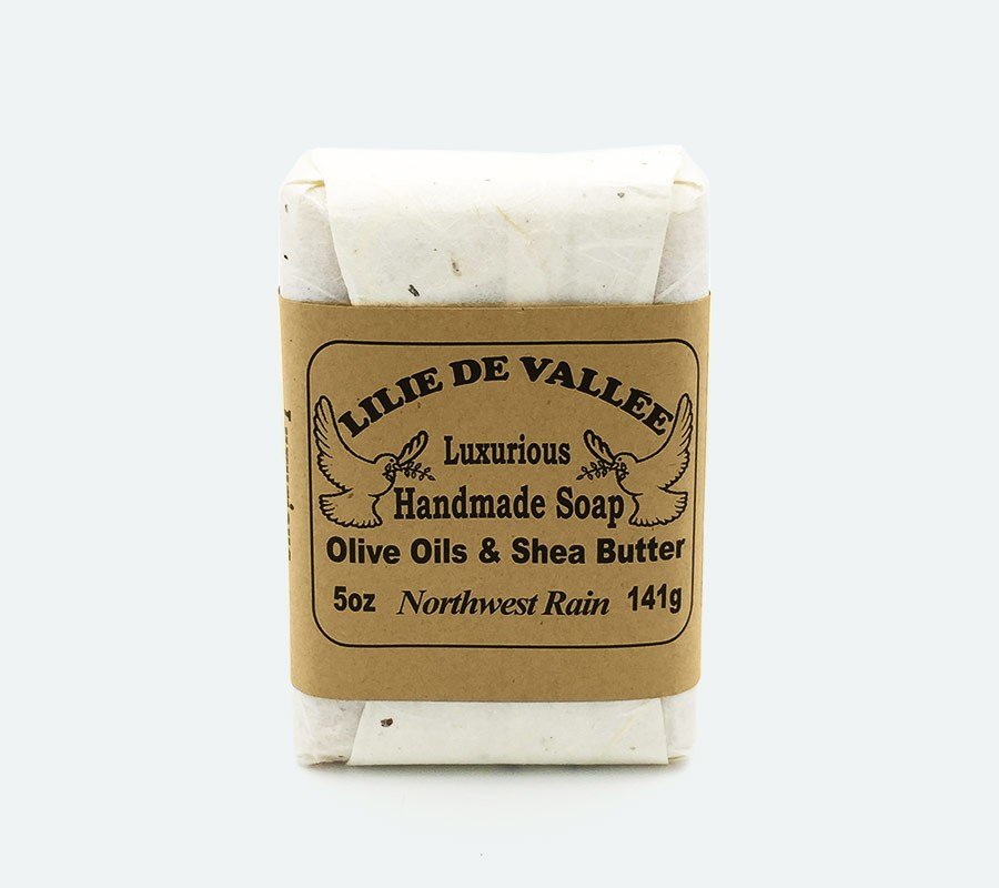 Lilie De Vallee Shea Butter Northwest Rain 5 oz Bar