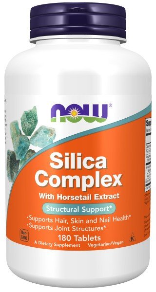 Now Foods Silica Complex 500mg 180 Tablet