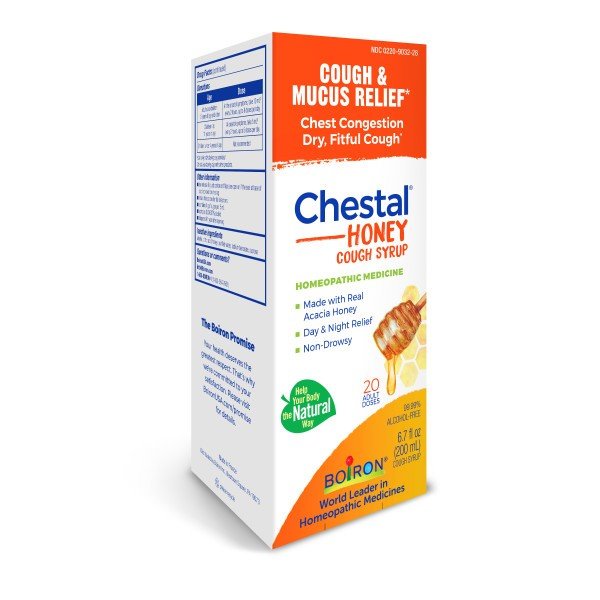 Boiron Chestal Honey Homeopathic Medicine For Cough & Chest Congestion 6.7 oz Liquid