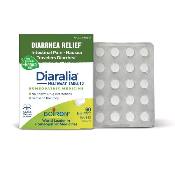 Boiron Diaralia Homeopathic Medicine For Diarrhea Relief 60 Tablet