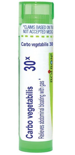 Boiron Carbo Vegetabilis 30X Homeopathic Single Medicine For Digestive 80 Pellet