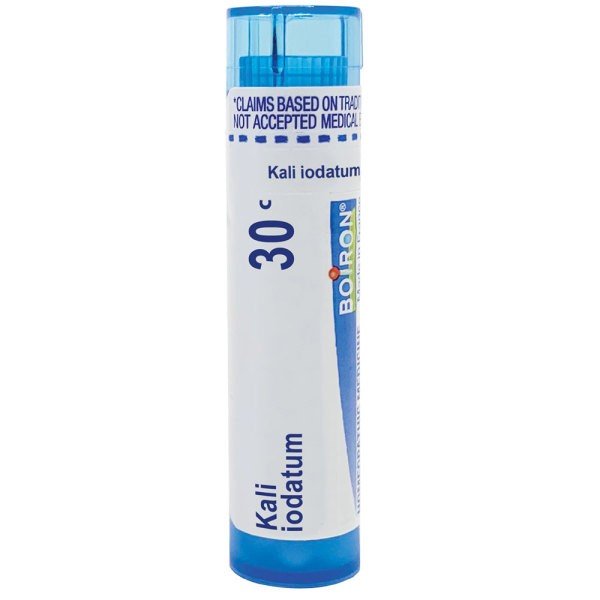 Boiron Kali Iodatum 30C Homeopathic Single Medicine For Cough, Cold &amp; Flu 80 Pellet