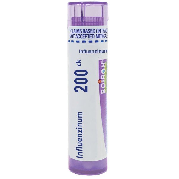 Boiron Influenzinum 200CK Homeopathic Single Medicine For Cough, Cold & Flu 80 Pellet