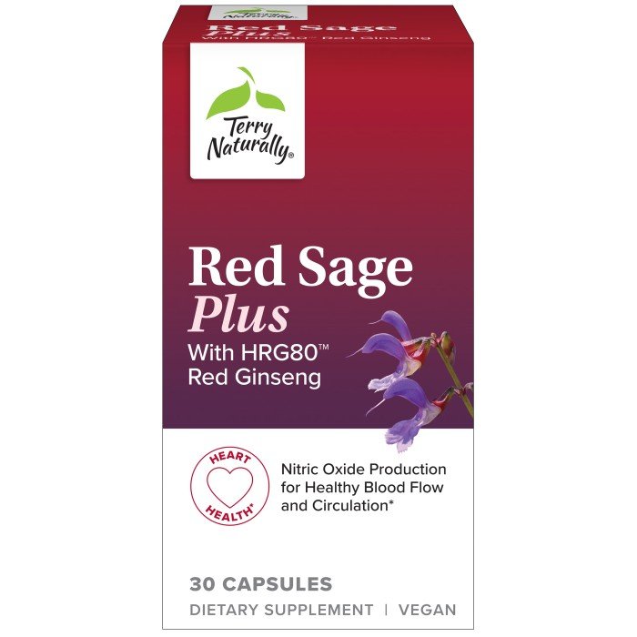 EuroPharma (Terry Naturally) Red Sage Plus 60 Capsule