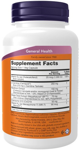 Now Foods Clinical Cardio 90 VegCap