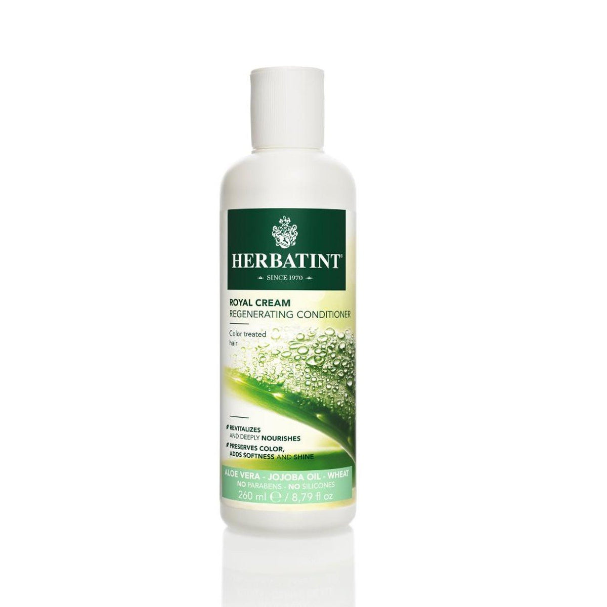 Herbatint Royal Cream Conditioner-Aloe Vera-Jojoba Oil-Wheat 8.79 fl oz Liquid