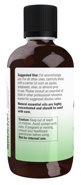 Now Foods Organic Lavender Oil - 4 oz. 4 fl oz Oil