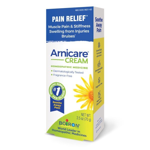 Boiron Arnicare Cream Homeopathic Medicine For Pain Relief 2.5 oz Cream