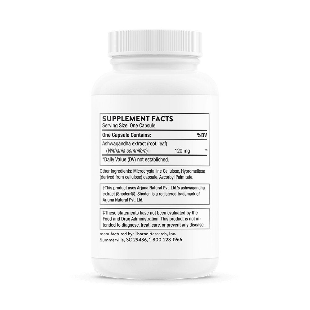 Thorne Ashwagandha 30 Capsule