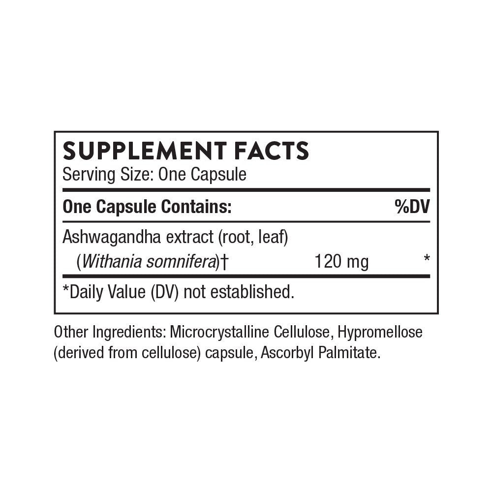 Thorne Ashwagandha 30 Capsule