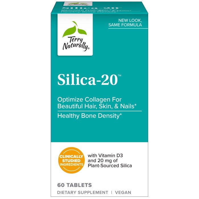 EuroPharma (Terry Naturally) Silica-20 60 Tablet