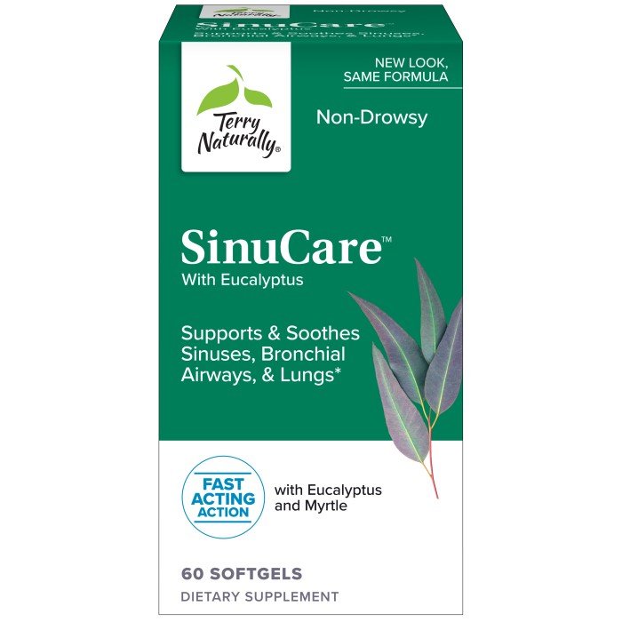 EuroPharma (Terry Naturally) SinuCare 60 Softgel