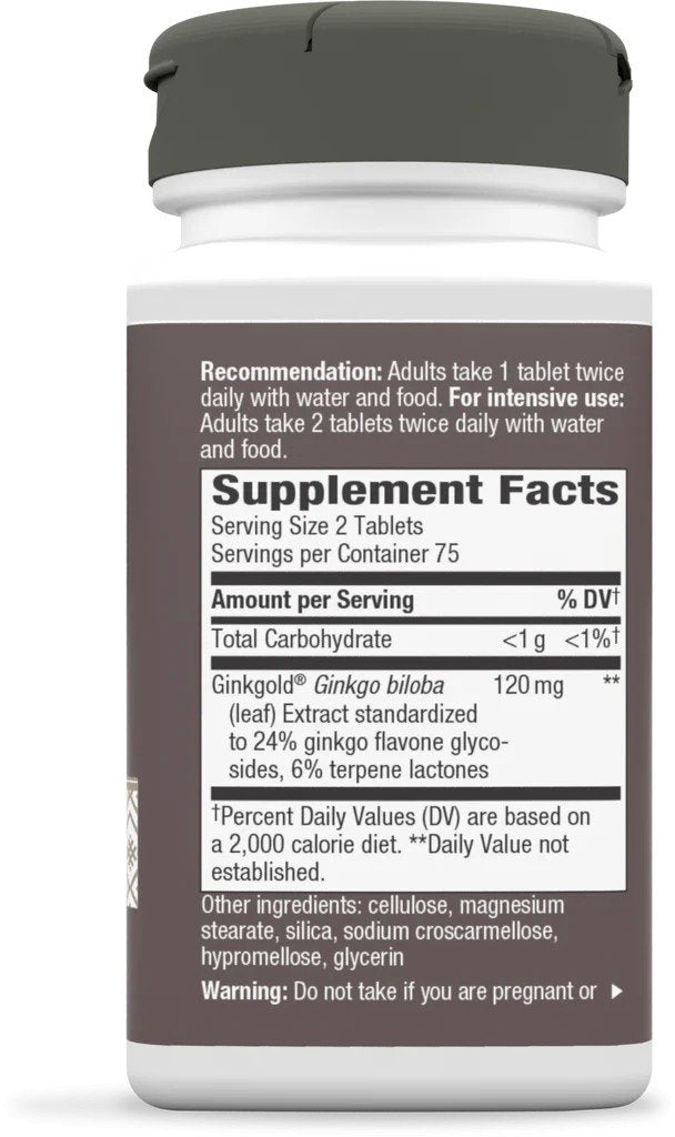 Nature&#39;s Way Ginkgold 150 Tablet