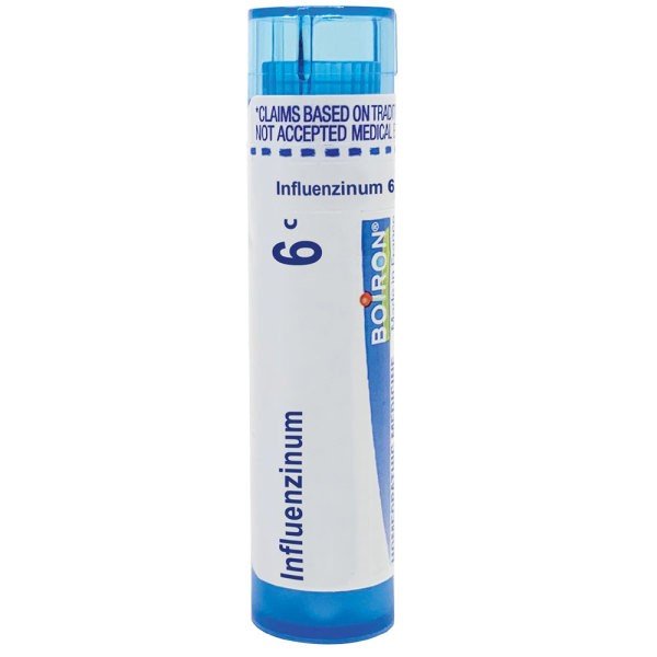 Boiron Influenzinum 6C Homeopathic Single Medicine For Cough, Cold & Flu 80 Pellet