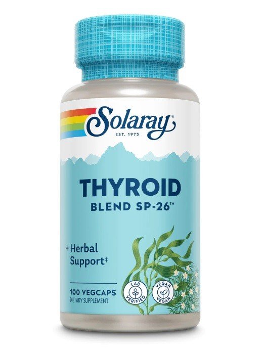 Solaray Thyroid Blend SP-26 100 Capsule