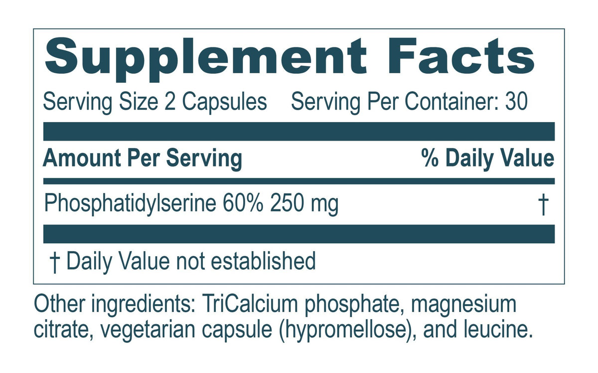 RUVED Sunflower Power Phosphatidylserine 60 Capsule