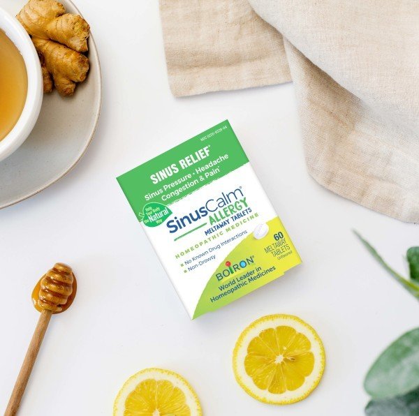 Boiron SinusCalm Allergy Homeopathic Medicine For Sinus Relief 60 Tablet