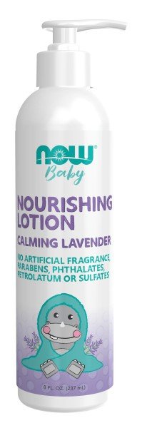 Now Foods Nourishing Baby Lotion, Calming Lavender 8 oz Liquid