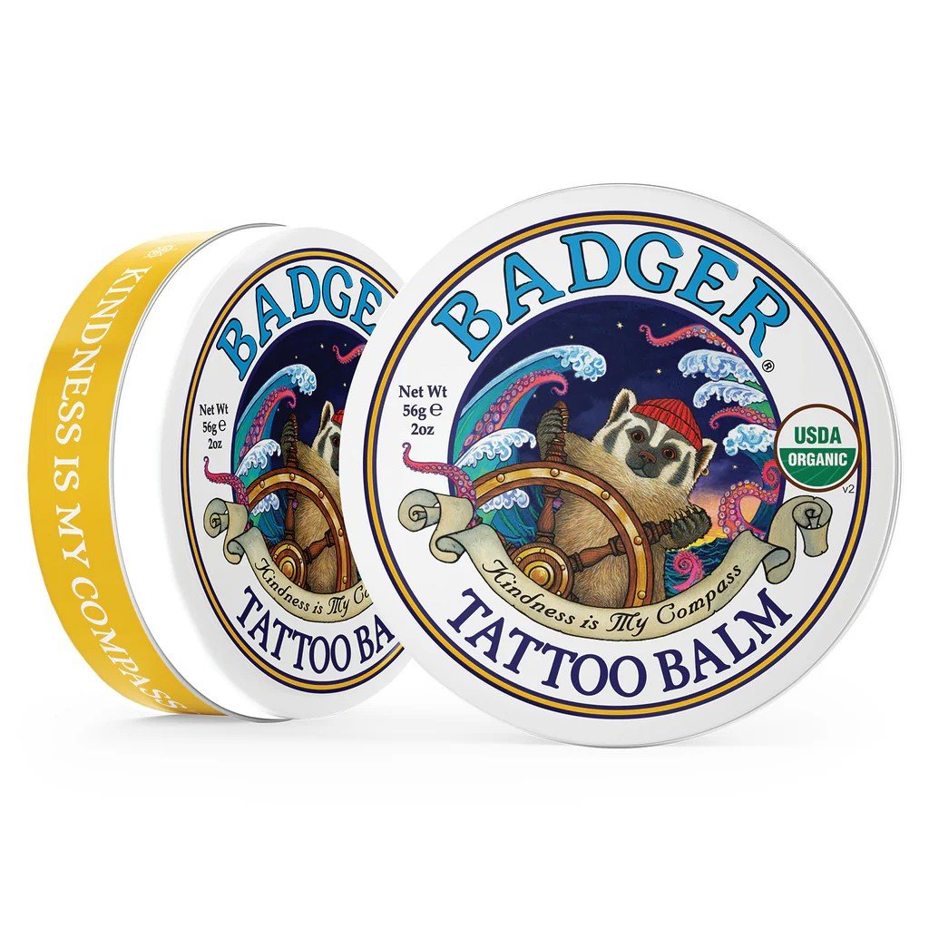 Badger Tattoo Balm 2 oz Tin