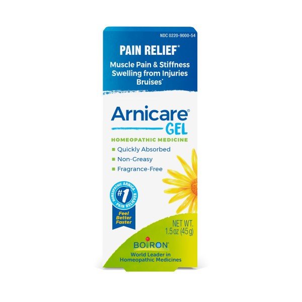 Boiron Arnicare Gel Homeopathic Medicine For Pain Relief 1.5 oz Gel
