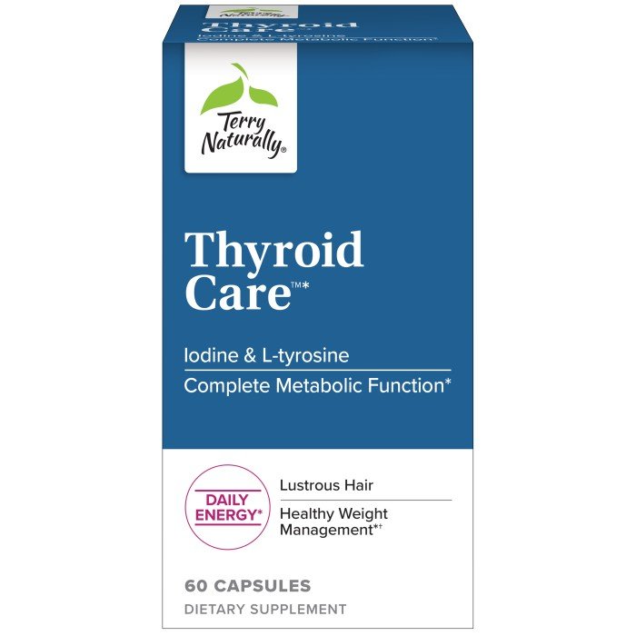 EuroPharma (Terry Naturally) Thyroid Care 60 Capsule