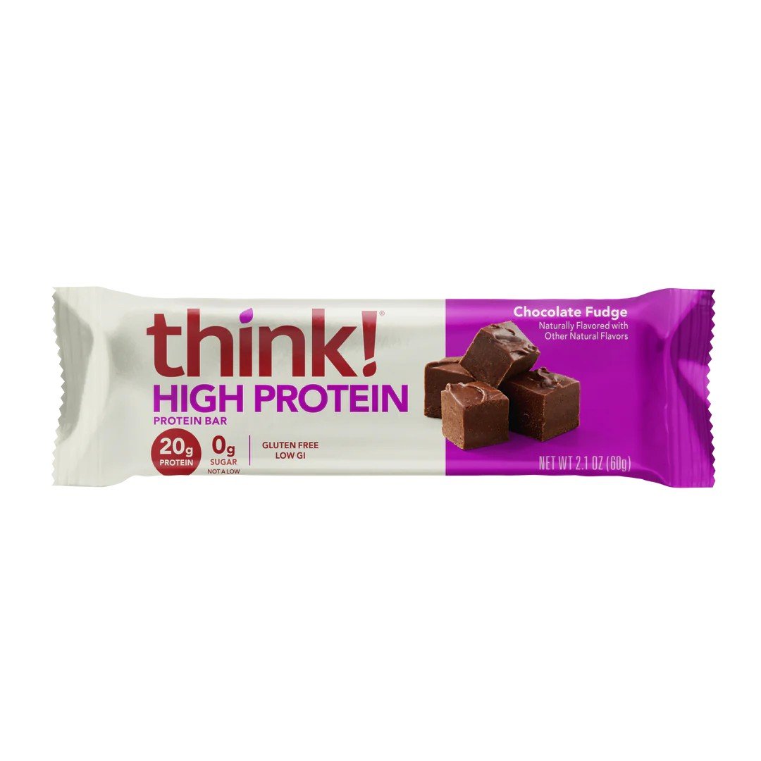 Think Thin Chocolate Fudge - Box 10 Bars Box