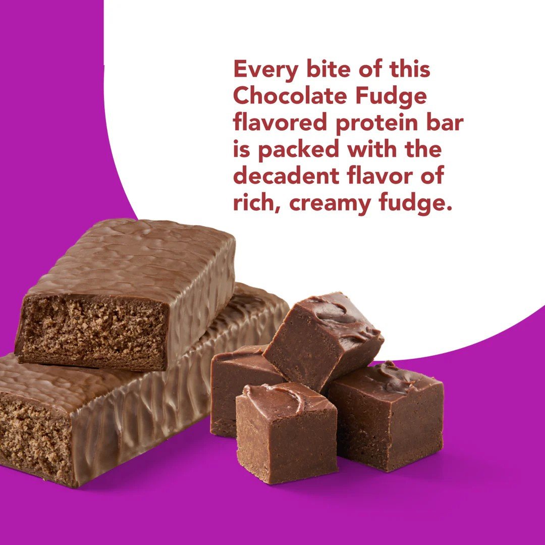 Think Thin Chocolate Fudge - Box 10 Bars Box