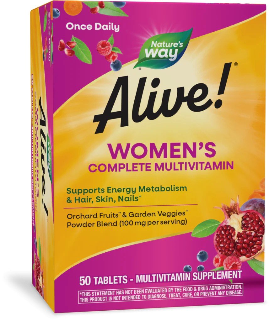 Nature's Way Alive! Women's Energy Complete Multivitamin 50 Tablet