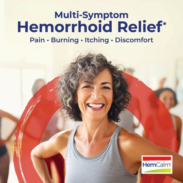 Boiron HemCalm Homeopathic Medicine For Hemorrhoid Relief 1 oz Ointment