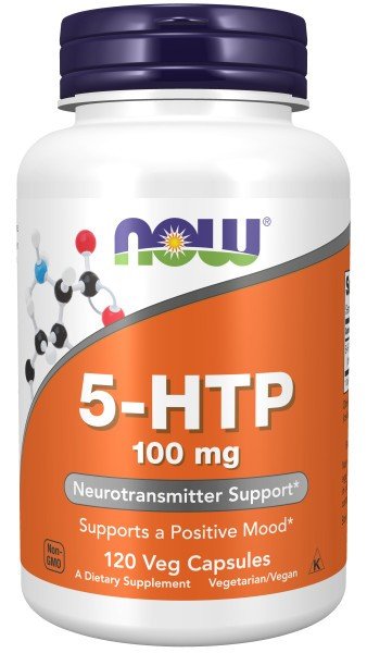 5-HTP | Now Foods | Neurotransmitter Support | Supports a Positive Mood | Non GMO | Vegan | Vegetarian | Kosher | VitaminLife