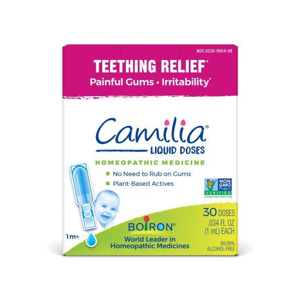 Boiron Camilia Homeopathic Medicine For Teething Relief 30 Dropper