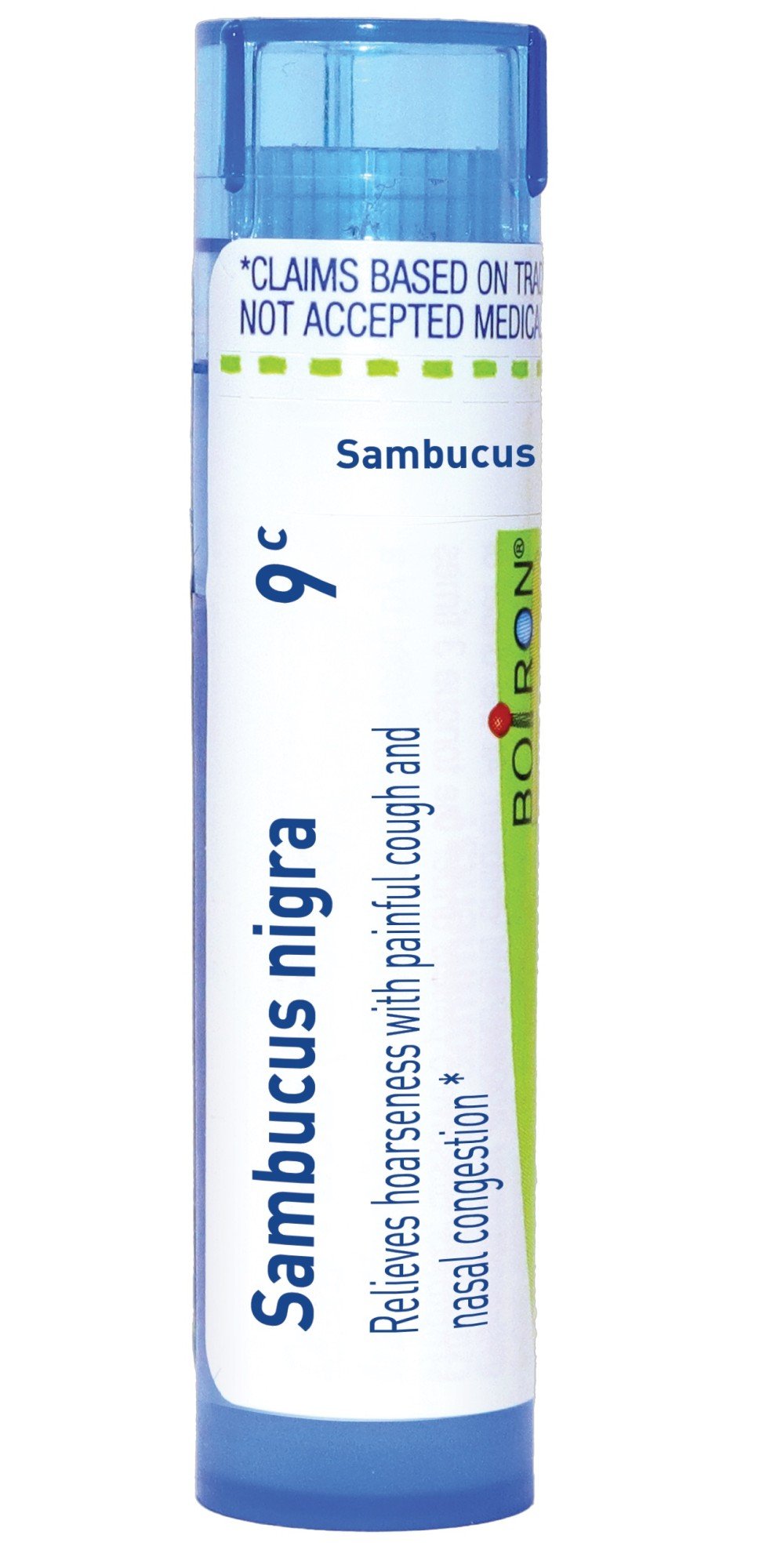 Boiron Sambucus Nigra 9C Homeopathic Single Medicine For Cough & Cold Relief 80 Pellet