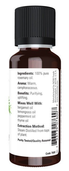 Now Foods Rosemary Oil 1 oz EssOil