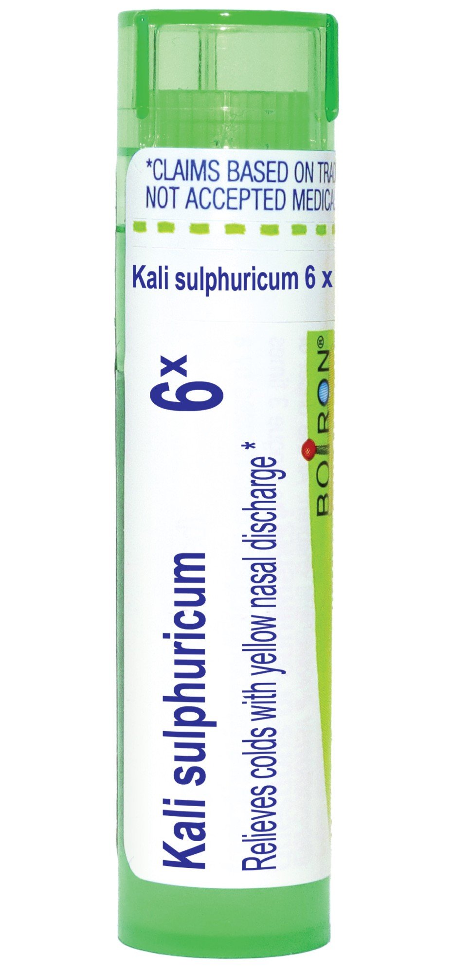 Boiron Kali Sulphuricum 6X Homeopathic Single Medicine For Cough, Cold & Flu 80 Pellet