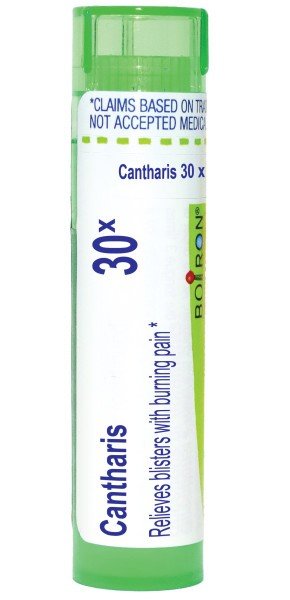 Boiron Cantharis 30X Homeopathic Single Medicine For First Aid 80 Pellet