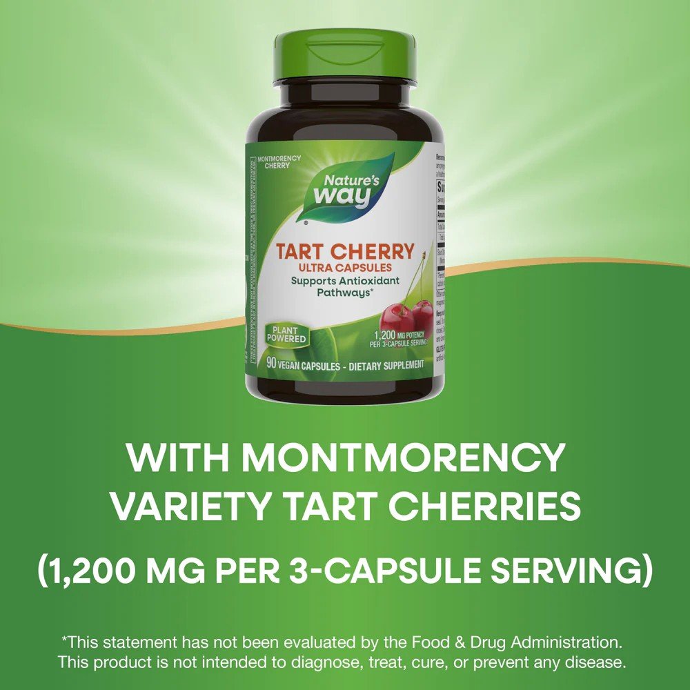 Nature&#39;s Way Tart Cherry Ultra 90 VegCap