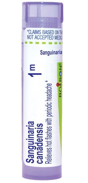 Boiron Sanguinaria Canadensis 1M Homeopathic Single Medicine For Personal Care 80 Pellet