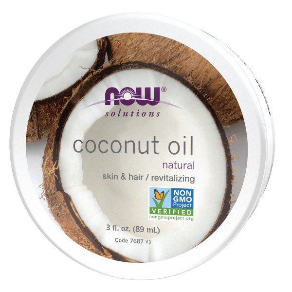 Now Foods Solutions Coconut Oil ,Travel Size 3 oz Oil