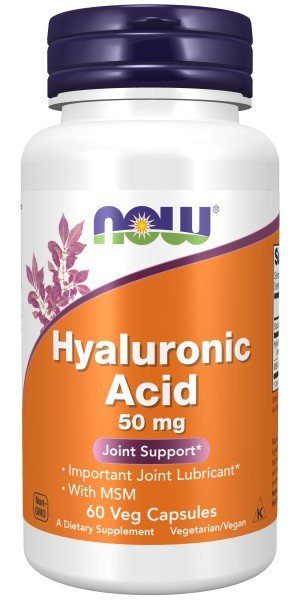 Now Foods Hyaluronic Acid 50mg 60 VegCap