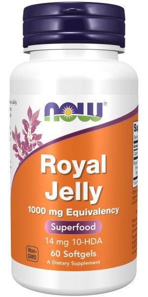 Now Foods Royal Jelly 1000mg 60 Softgel