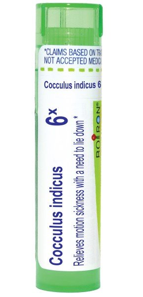 Boiron Cocculus Indicus 6X Homeopathic Single Medicine For Digestive 80 Pellet