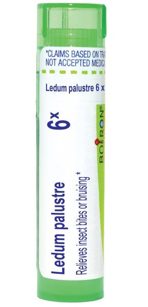 Boiron Ledum Palustre 6X Homeopathic Single Medicine For First Aid 80 Pellet